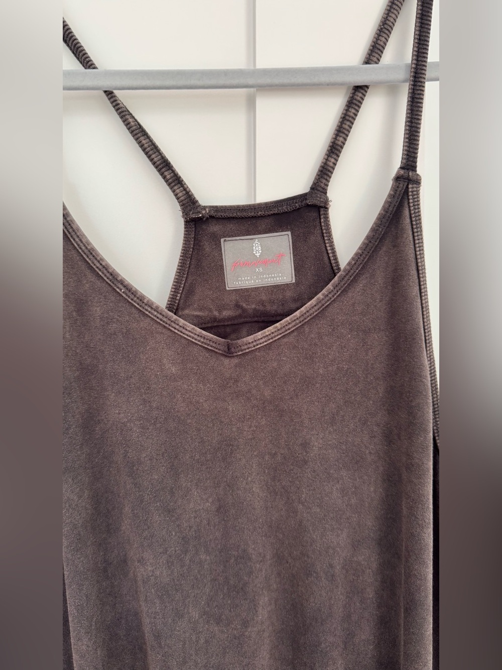 Free People FP Movement Hot Shot Onesie in mocha - Picture 3 of 7